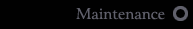 Maintenance