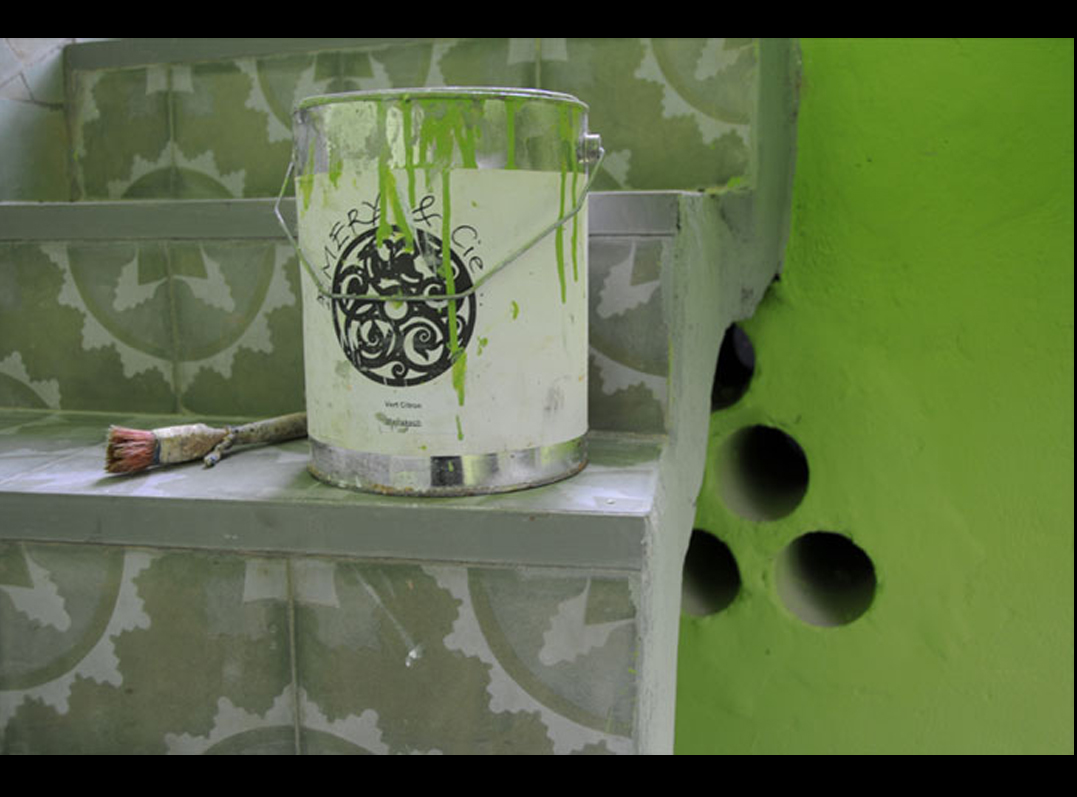 Pot de peinture acrylique vert citron | EMERY&Cie