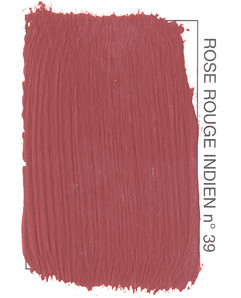 Peinture acrylique rose rouge indien | EMERY&Cie