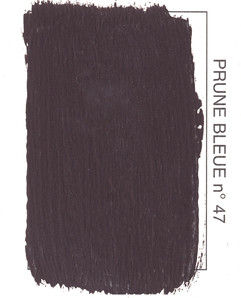 Peinture acrylique couleur prune bleue | EMERY&Cie