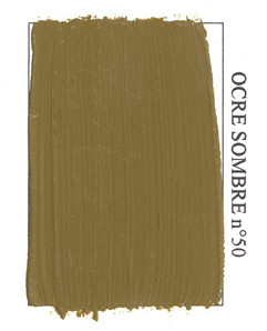 Peinture acrylique couleur ocre sombre | EMERY&Cie