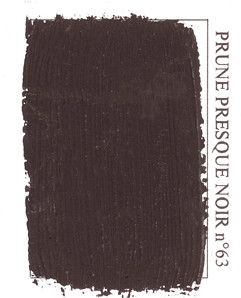 Peinture acrylique couleur prune presque noir | EMERY&Cie