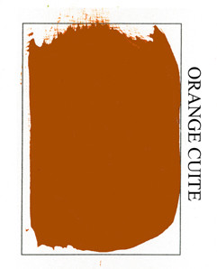 Peinture acrylique couleur orange cuite | EMERY&Cie