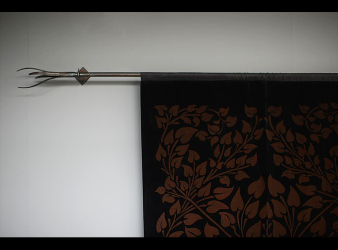 Tringle/barre à Rideau Fer Forgé Luance Embout Soleil Extensible De 60 A 80 Cm 10 Stock